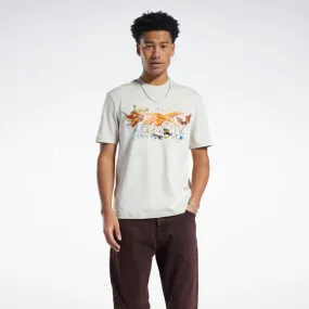 RB - Men 'Beige' Looney Tunes T-Shirt RB63