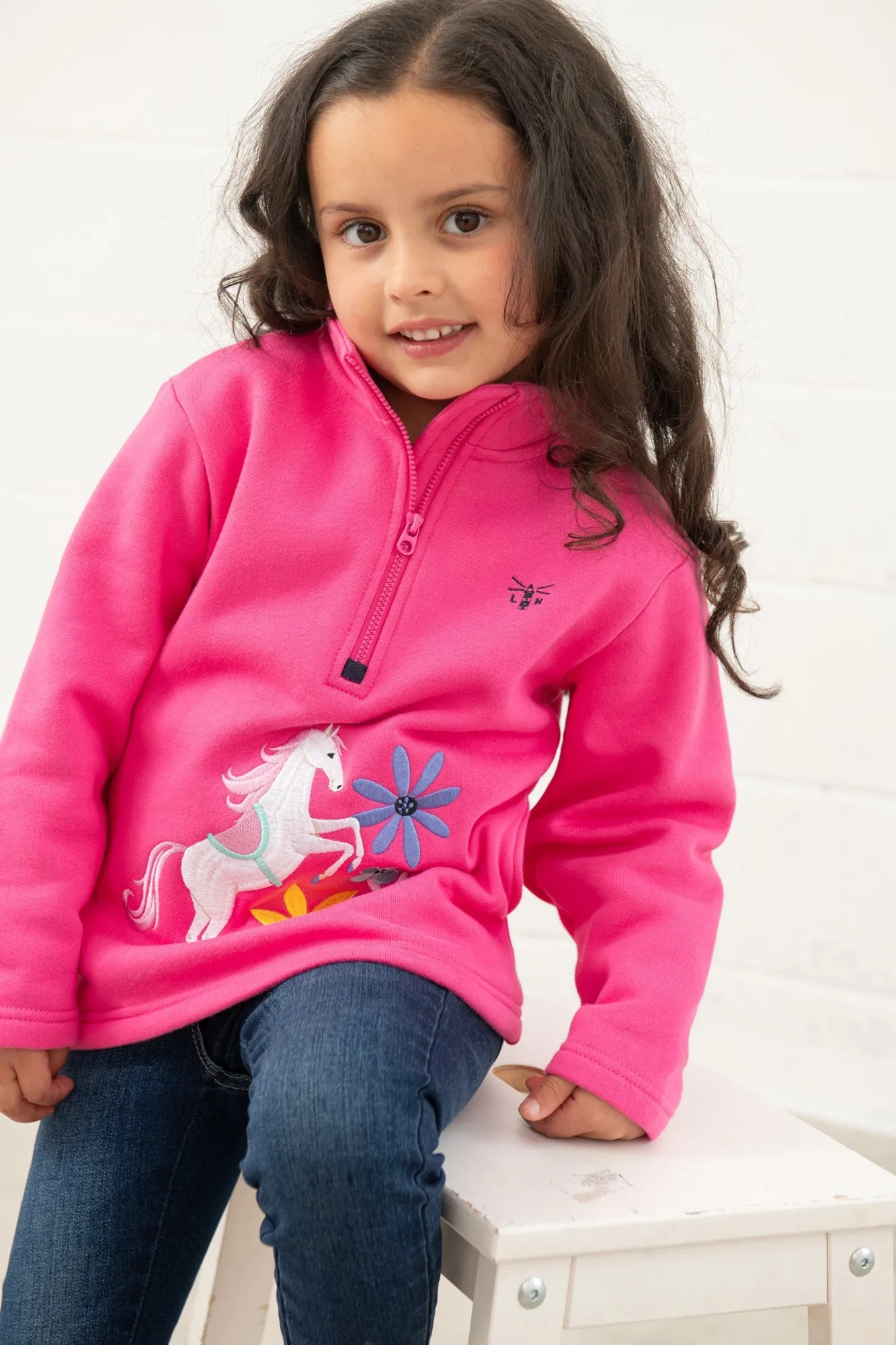 Robyn Sweatshirt - Pink Horse