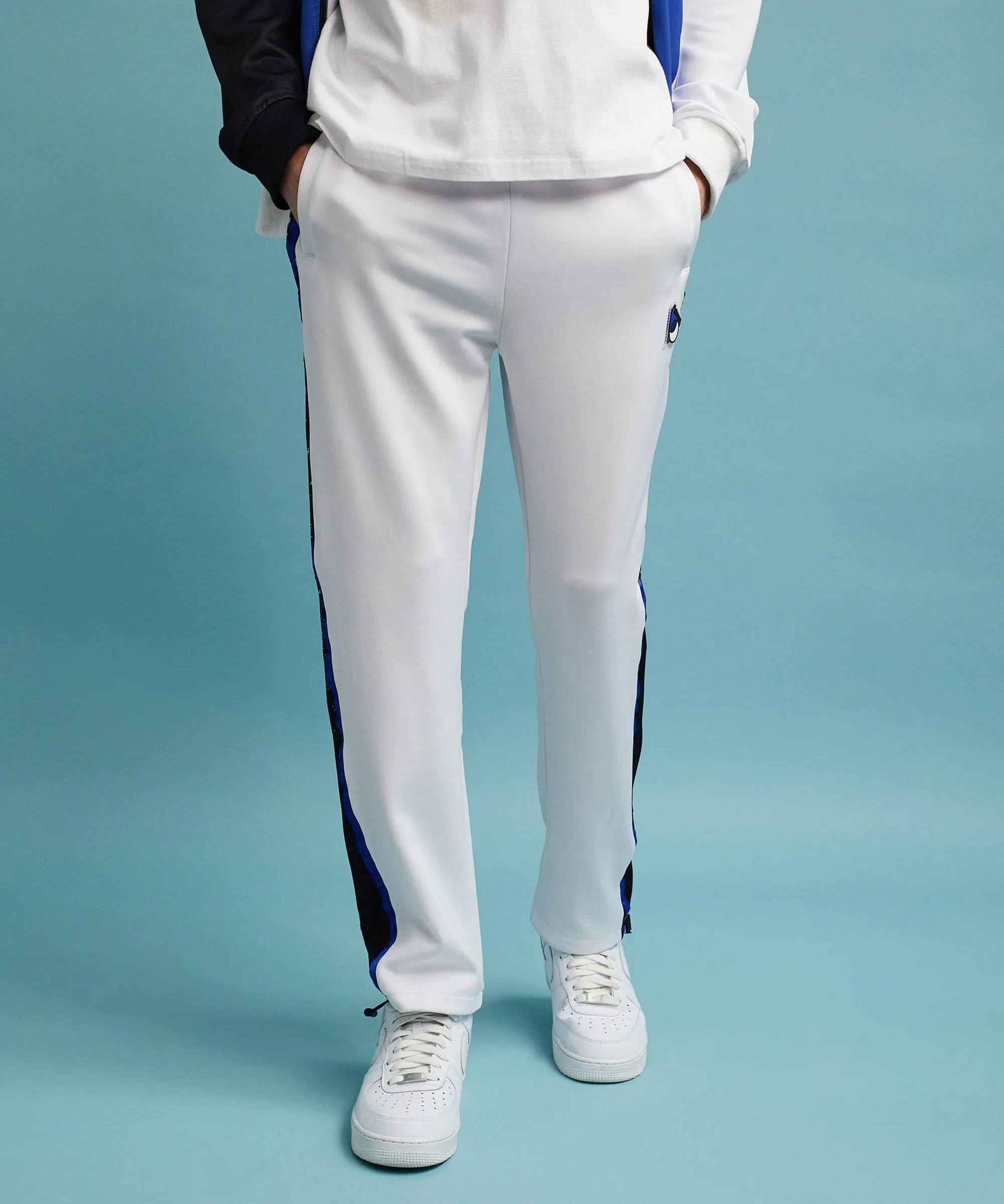 Roddick Track Pants - White/Royal