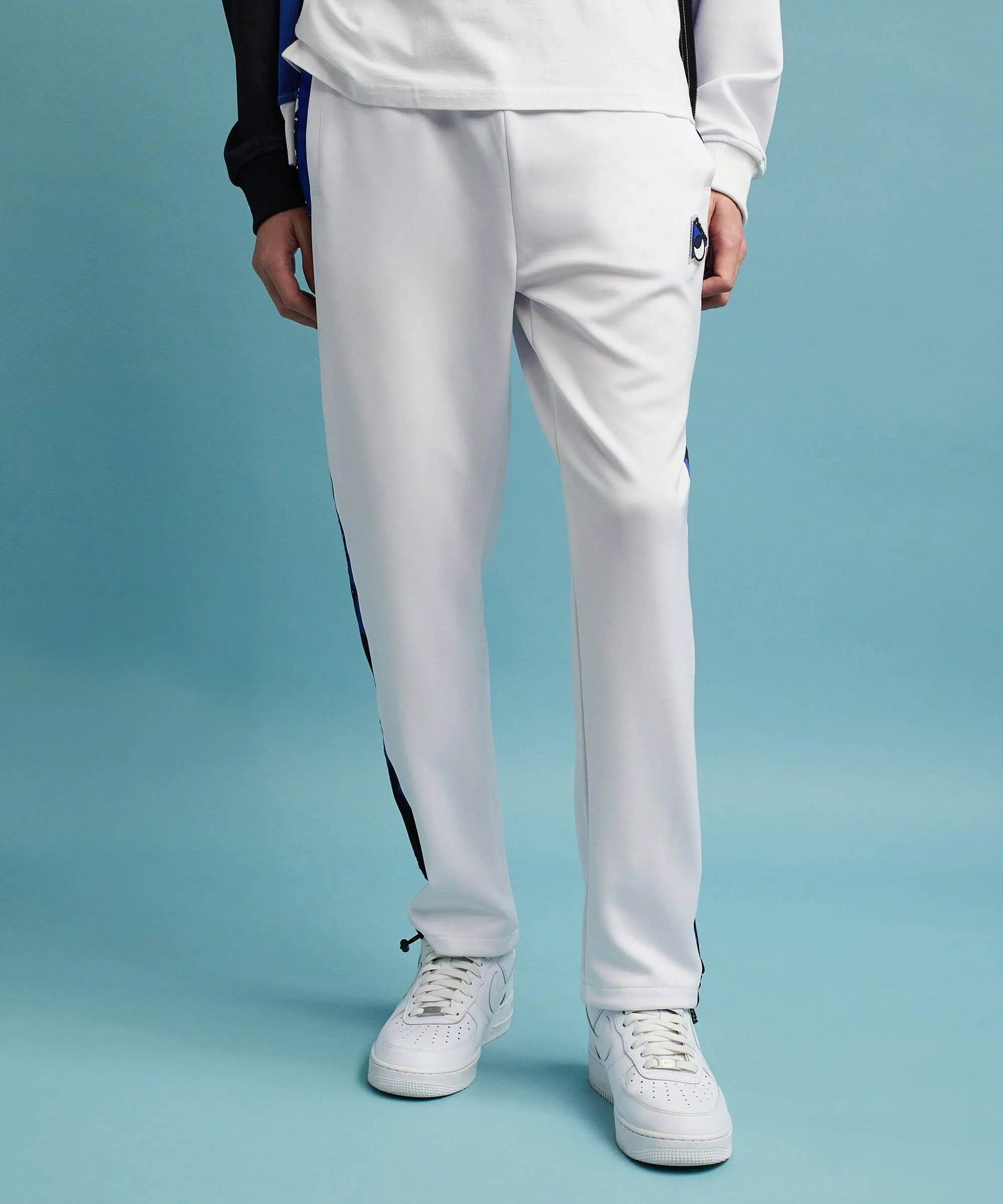 Roddick Track Pants - White/Royal