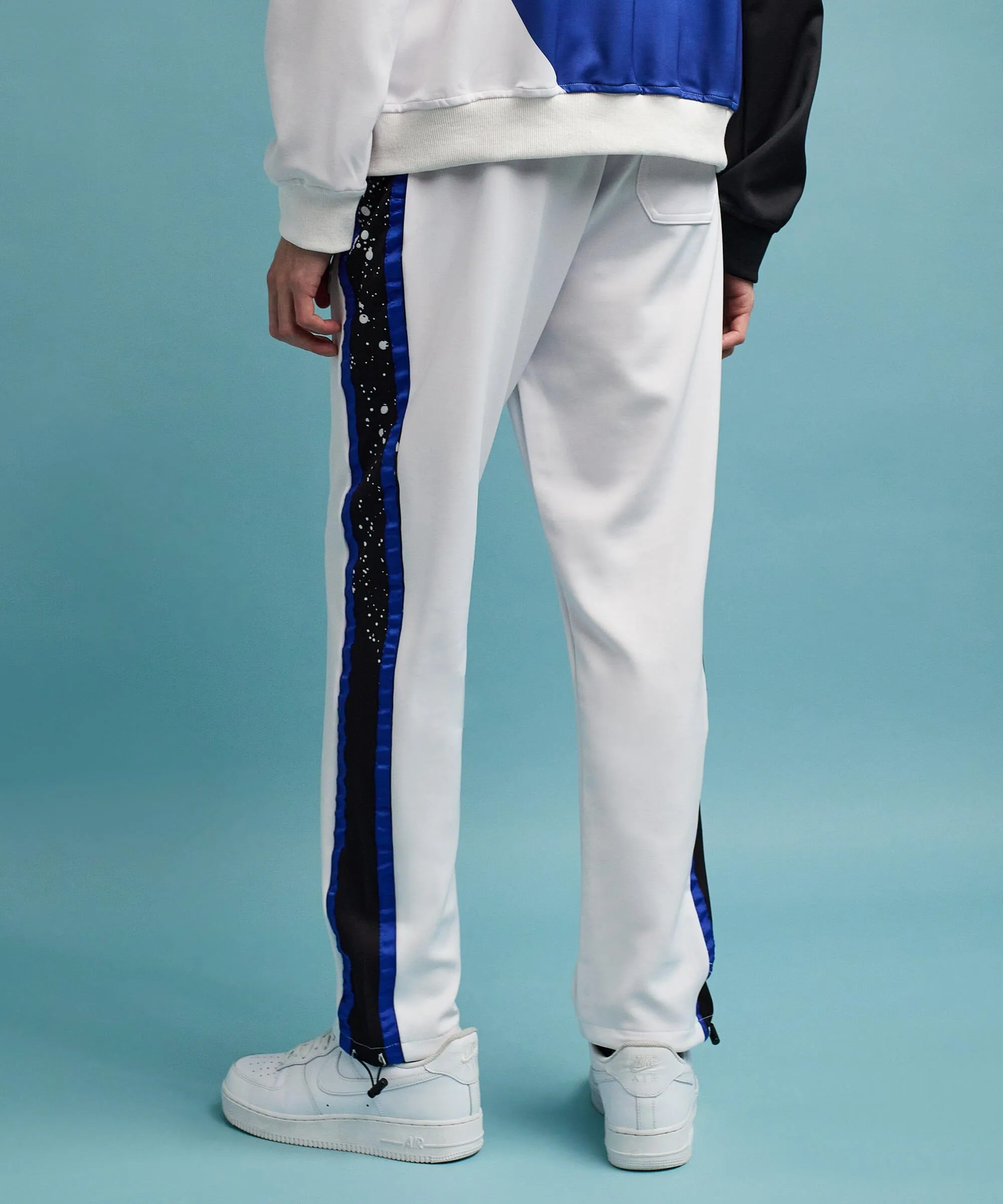 Roddick Track Pants - White/Royal