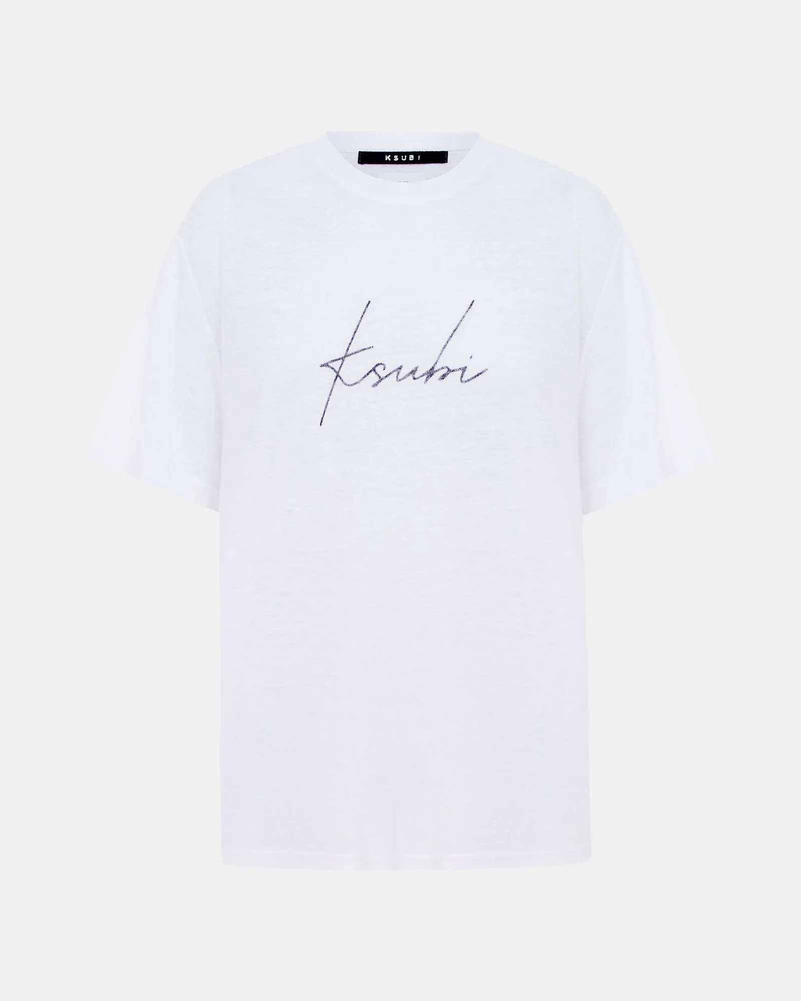 SCRIPT KLASSIC SS TEE WHITE