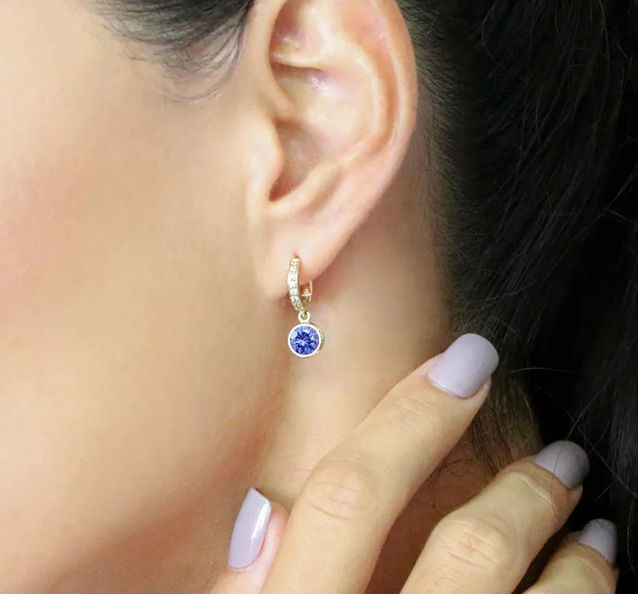 Twa Detachable Droplets - Tanzanite